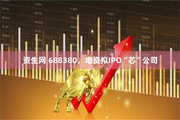 资生网 688380，增资拟IPO“芯”公司