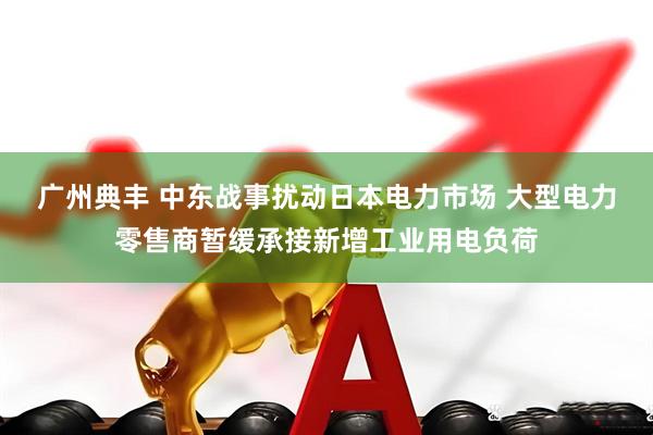 广州典丰 中东战事扰动日本电力市场 大型电力零售商暂缓承接新增工业用电负荷